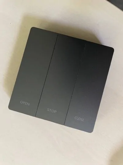 Выключатель настенный (беспроводной) черный